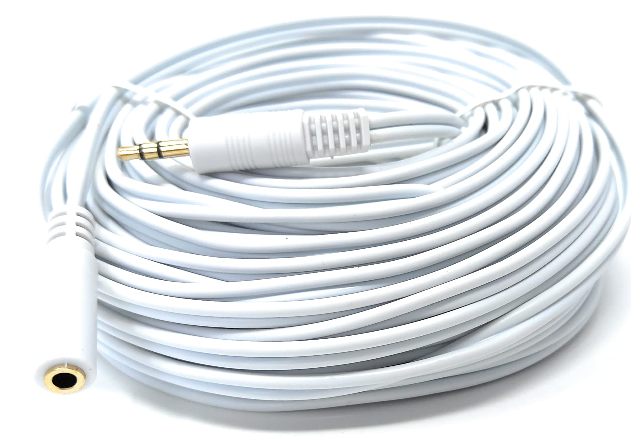 DRUT 3.5mm to 3.5mm Stereo Audio Extension Cable Lead Male to Female Gold Connectors