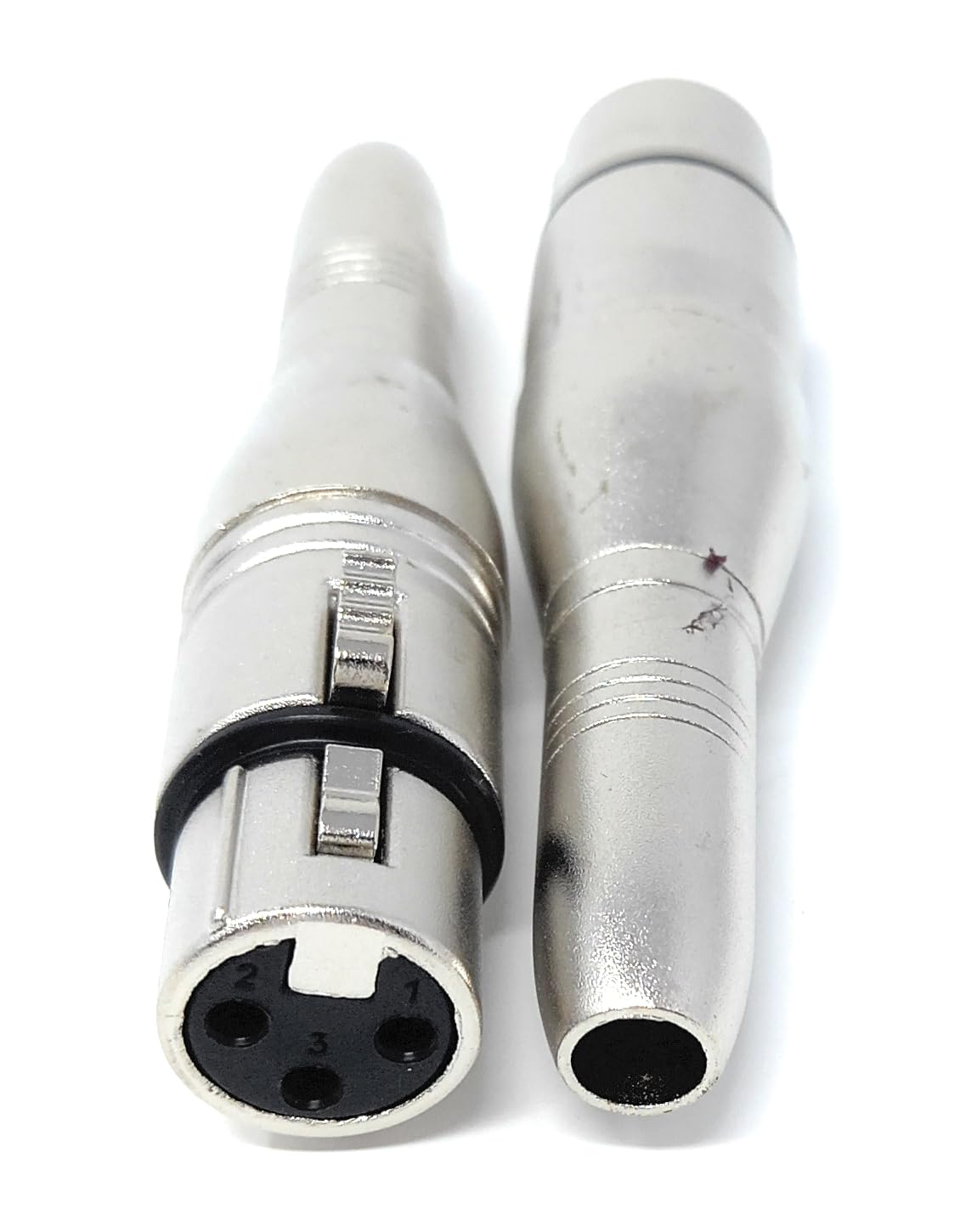 DRUT XLR Female 3pin to 6.35mm Balanced Jack Socket Adapter Cable Converter