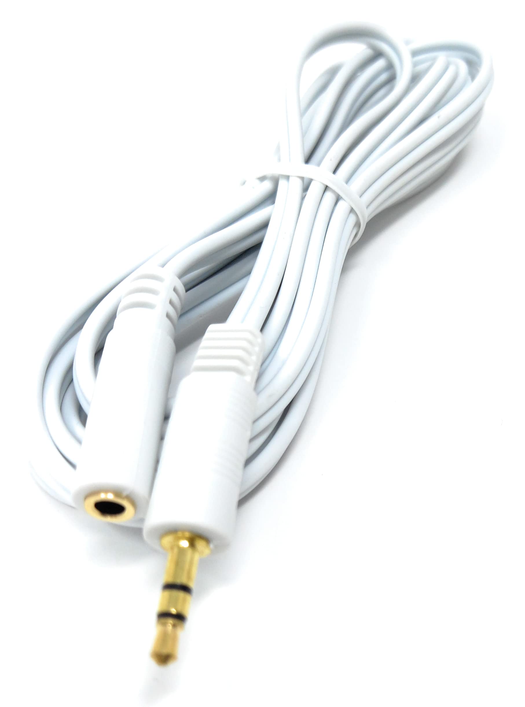 DRUT 3.5mm to 3.5mm Stereo Audio Extension Cable Lead Male to Female Gold Connectors