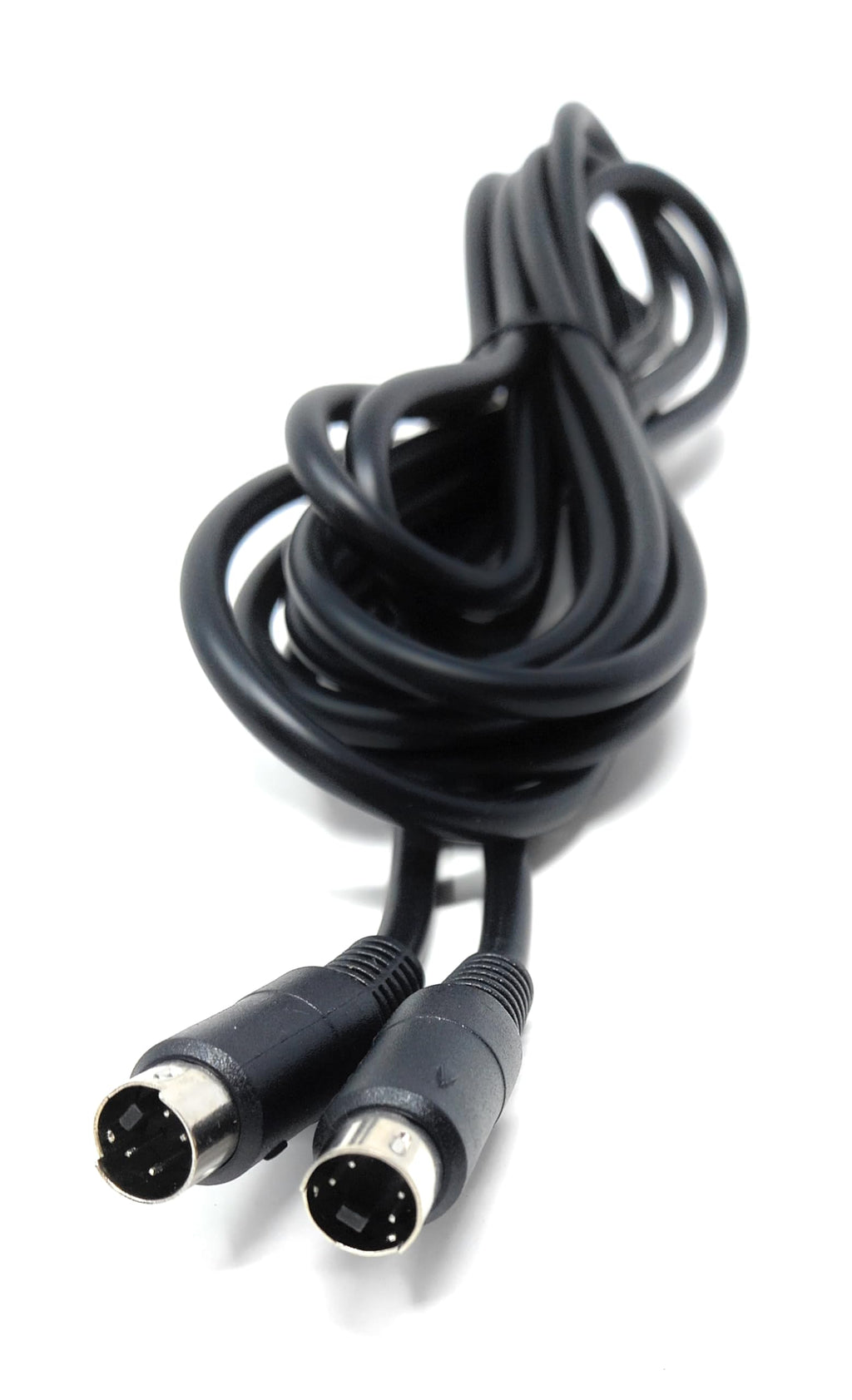 DRUT S-Video (SVHS) Cable 4-pin Male to Male Gold Plated Compatible With TV, HDTV, DVD, VCR, Camcorder, Game Console