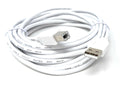 DRUT USB B Cable for DJ Controllers & MIDI Devices, Printer Style Lead for Mixers, Turntables, Keyboards, Samplers, Synthesizers, Compatible with Numark, Pioneer, Traktor, Denon, Akai, Serato