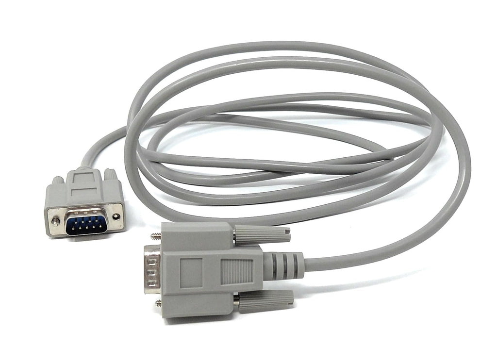 DRUT Serial 9-Pin Male to Male Cable (DB9 to DB9) – RS-232 Lead for Computer, Monitor, EGA & Serial Connectivity (VGA 9pin)