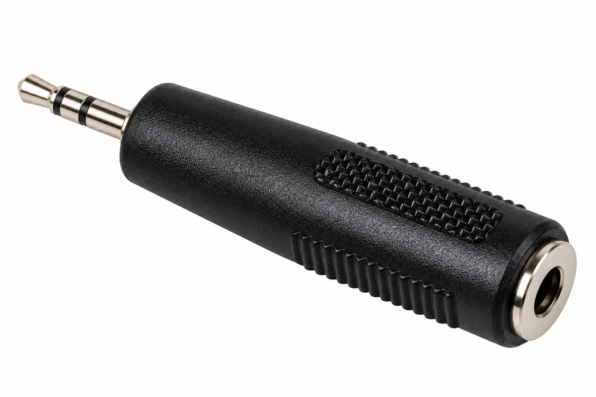 3.5mm Stereo Jack Socket to 2.5mm Stereo Jack Adapter