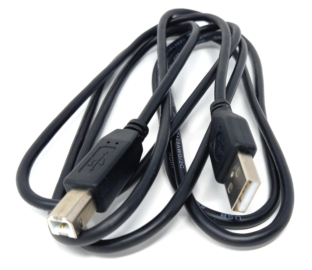 DRUT USB A to B 2.0 24AWG High Speed Cable Lead for Printer, Scanner, Music Instrument