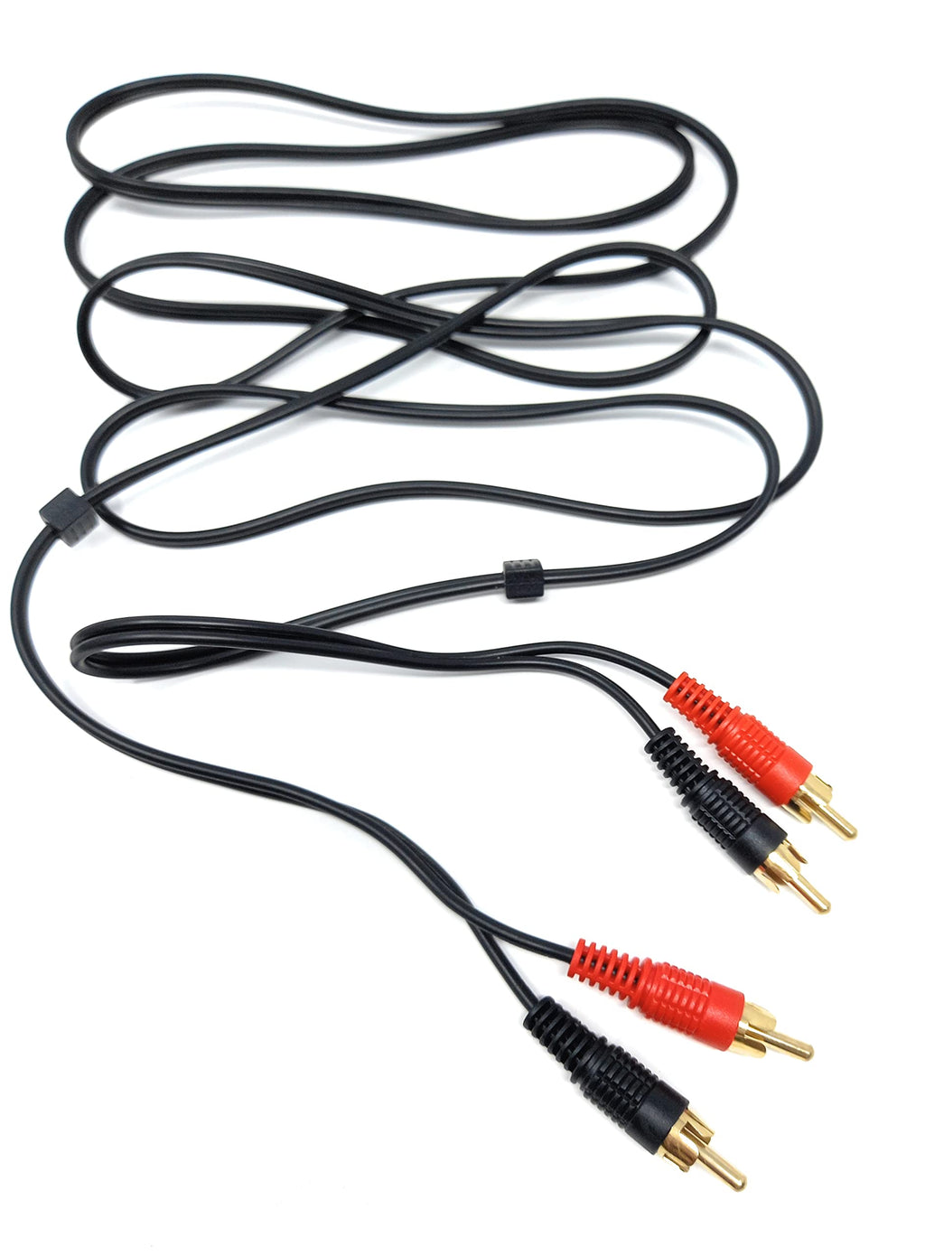 DRUT RCA to RCA Phono Twin Jack to Jack Stereo Audio Cable Lead Cord Compatible With CD/DVD/Amplifier/Hifi/DJ Mixer/Turntable