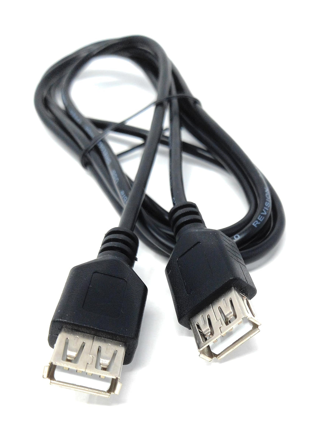 DRUT 1.6m USB 2.0 Female to Female Cable, Socket to Socket Extension 24AWG High Speed Lead, Gender Changer 5.5ft