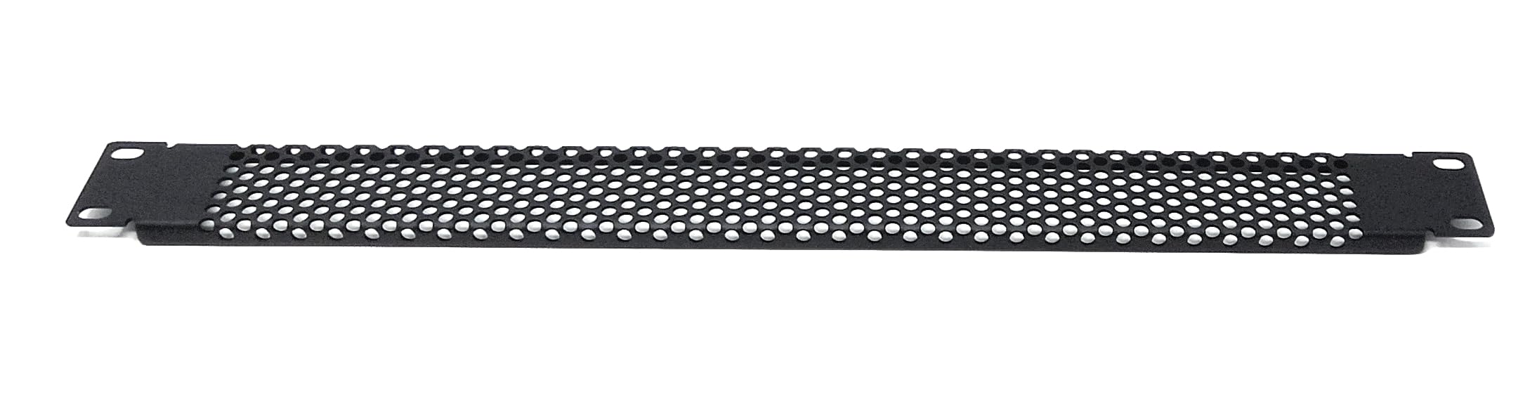 1U Mesh Vented Blanking Plate – Metal Panel for 19-Inch Rack, Server Cabinet, Network Enclosure, Improves Airflow & Cable Management
