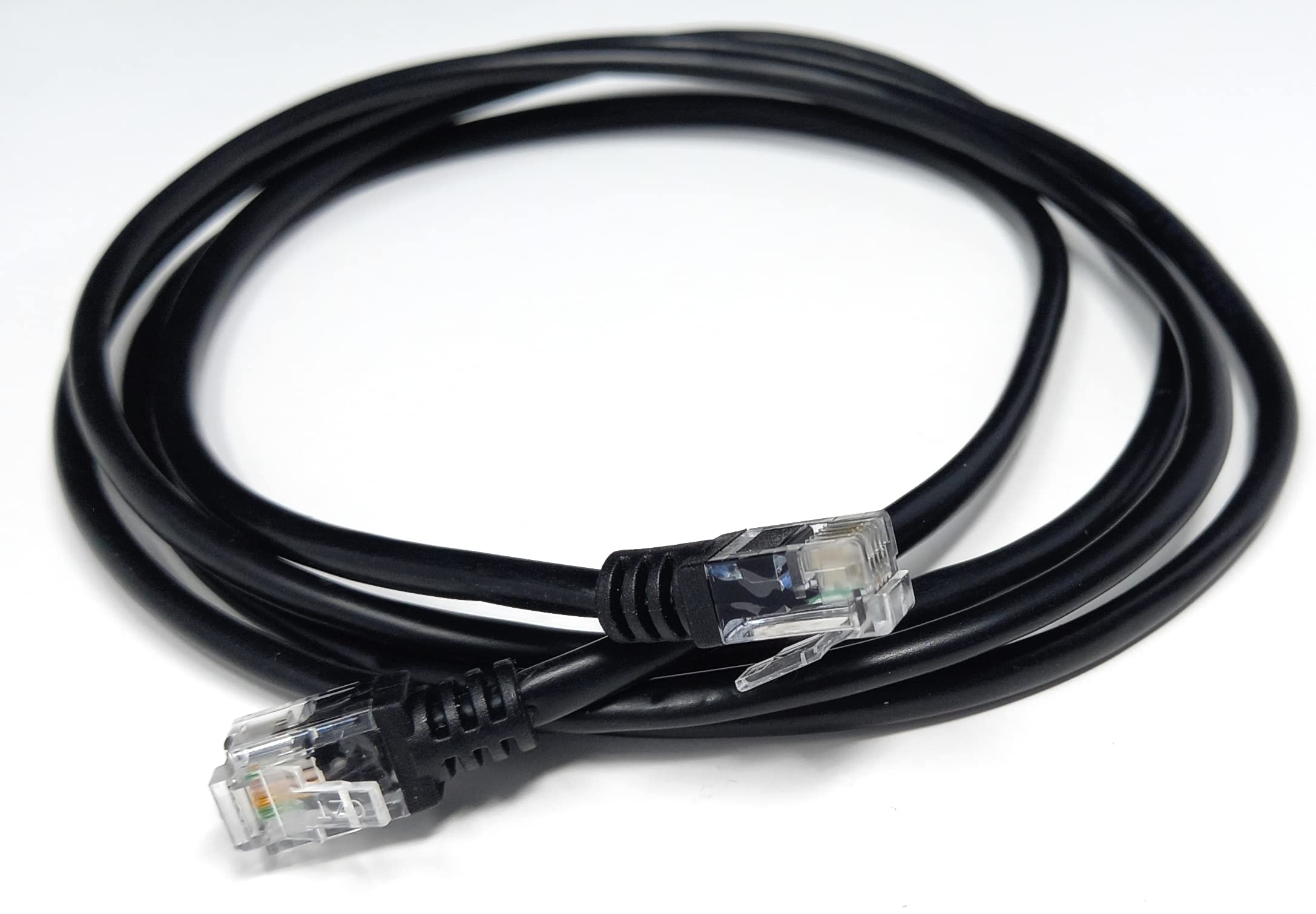 RJ11 to RJ11 ADSL 2 High Speed Broadband Modem Telephone Cable Transmits Data Up to 100 Mbits/sec, 26 AWG Supports Analogue or Digital (DSL/ISDN) Applications