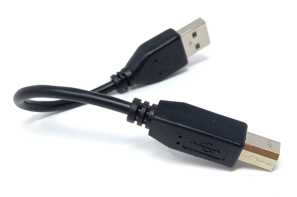 DRUT USB A to B 2.0 24AWG High Speed Cable Lead for Printer, Scanner, Music Instrument
