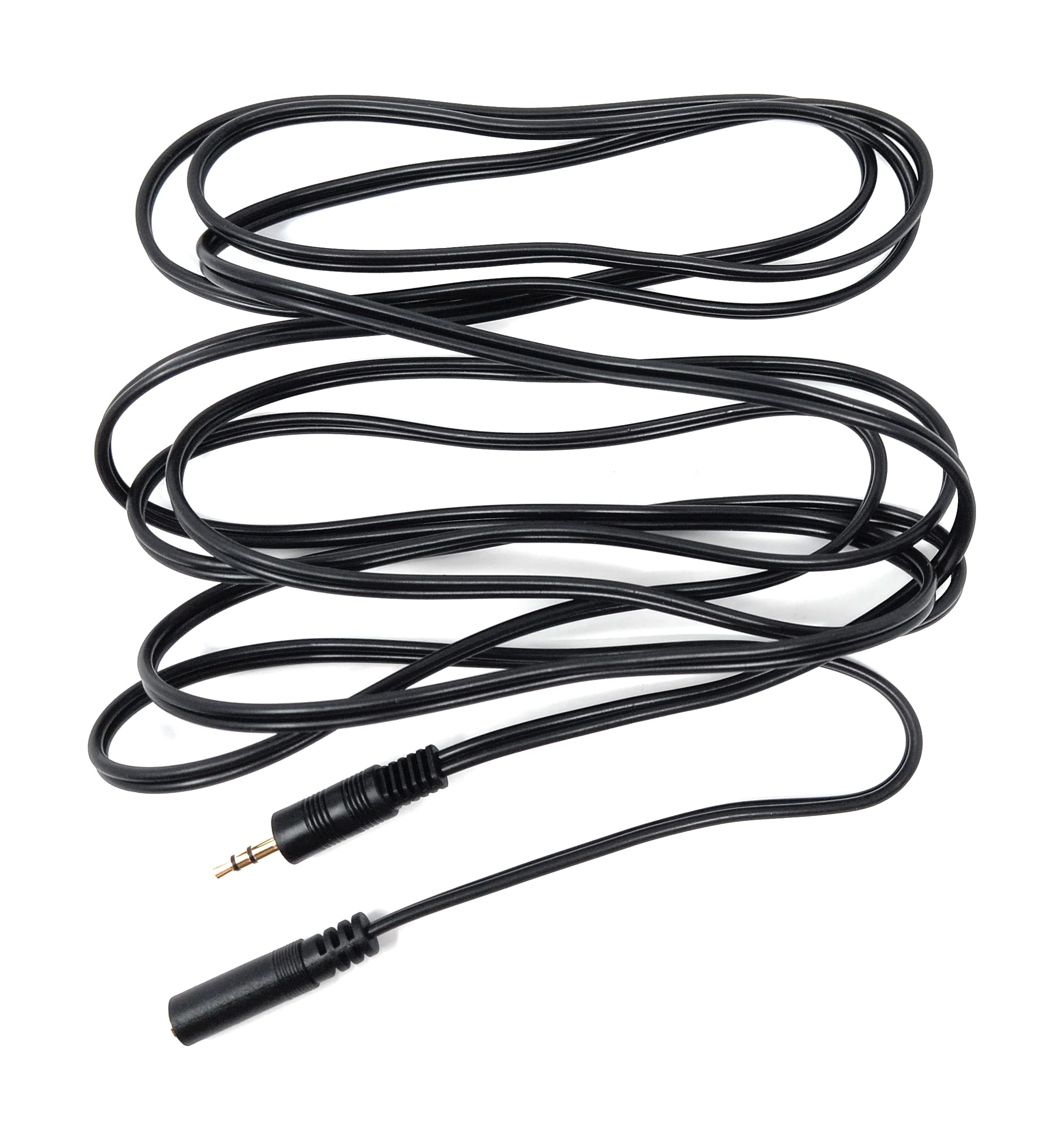 DRUT 3.5mm to 3.5mm Stereo Audio Extension Cable Lead Male to Female Gold Connectors