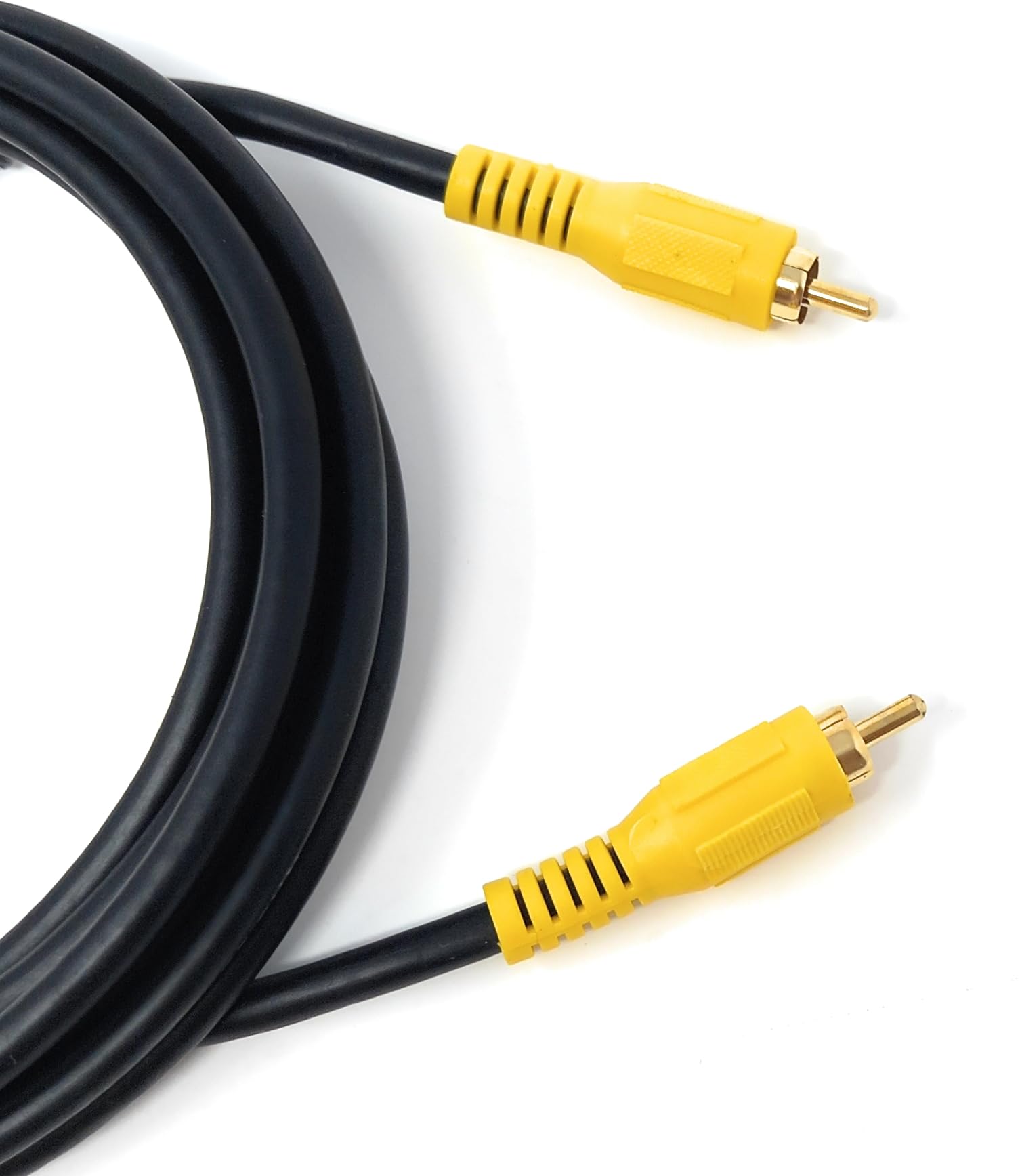 DRUT Single RCA to RCA Coaxial Phono Cable S/PDIF for Digital Audio, Home Theater, HDTV, Subwoofer, Hi-Fi Systems