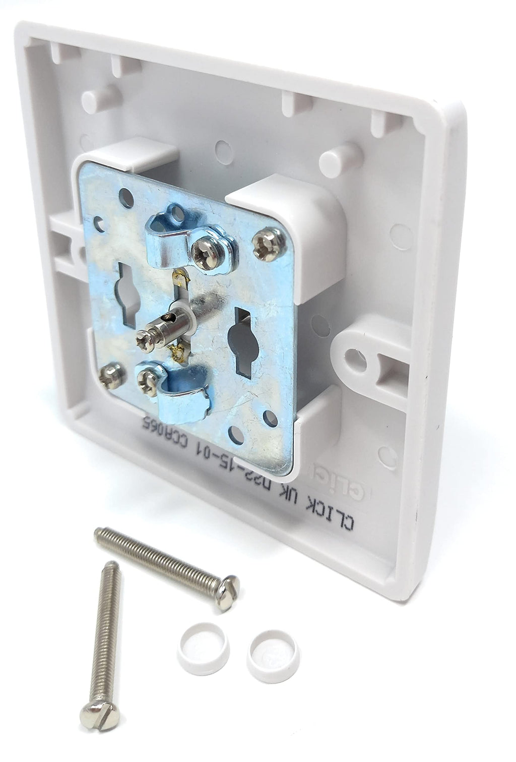 TV Aerial Socket Coaxial Coax Wall Face Plate White TV Point TV/FM