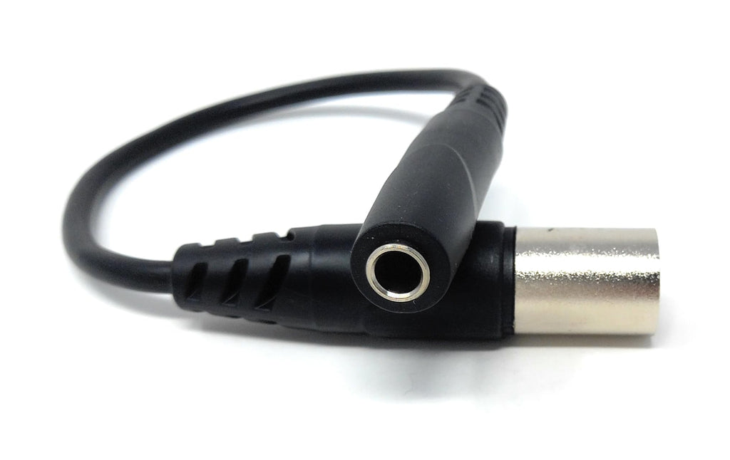 DRUT 3-Pin XLR Male to 6.35mm 1/4" Stereo Jack Socket Cable, Soft, Flexible, Gold Plated, for Audio, DJ, Live Events, Music Instruments