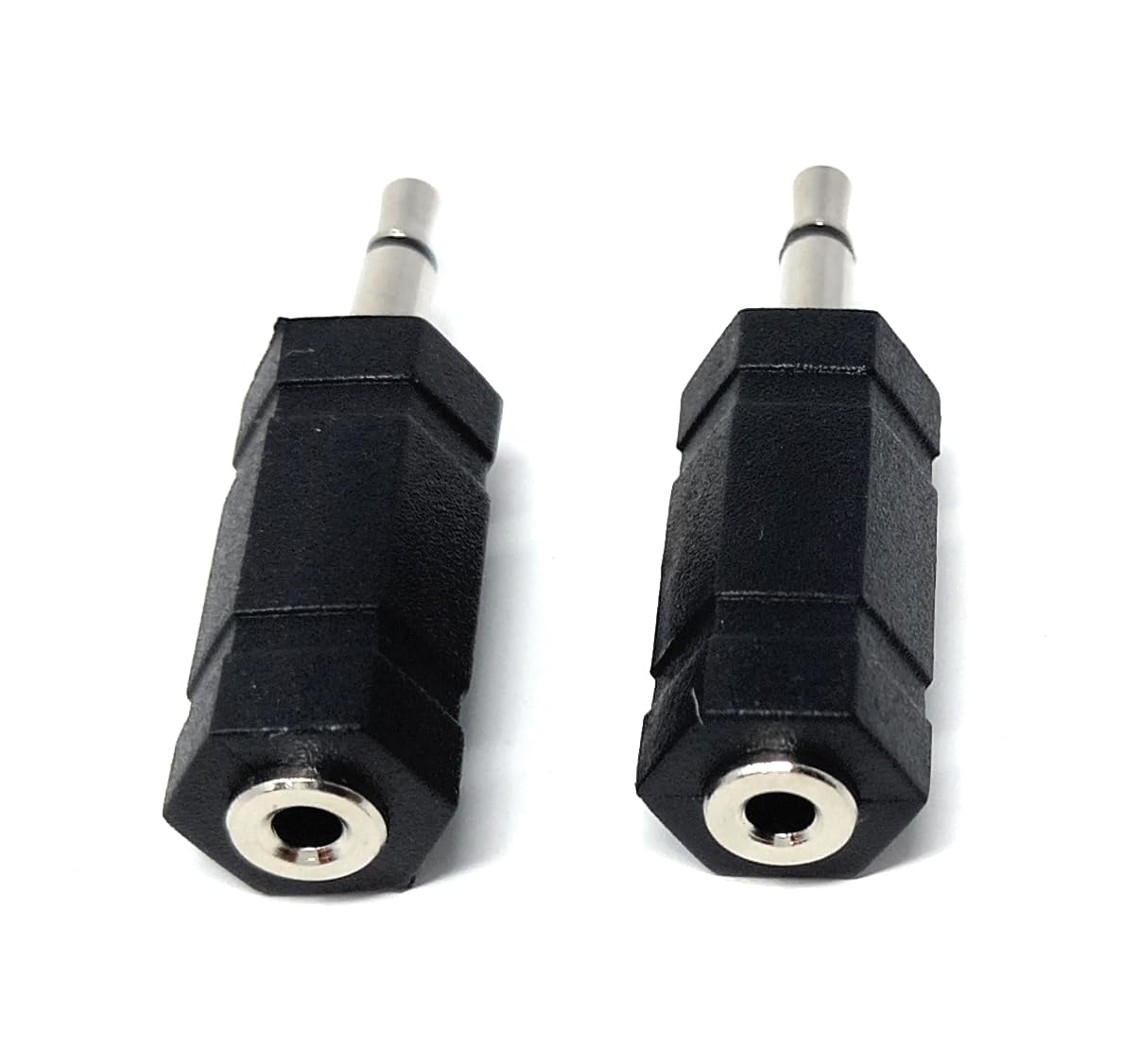 DRUT 3.5mm Mono Jack Male to 2.5mm Mono Jack Socket Female Audio Cable Adapter