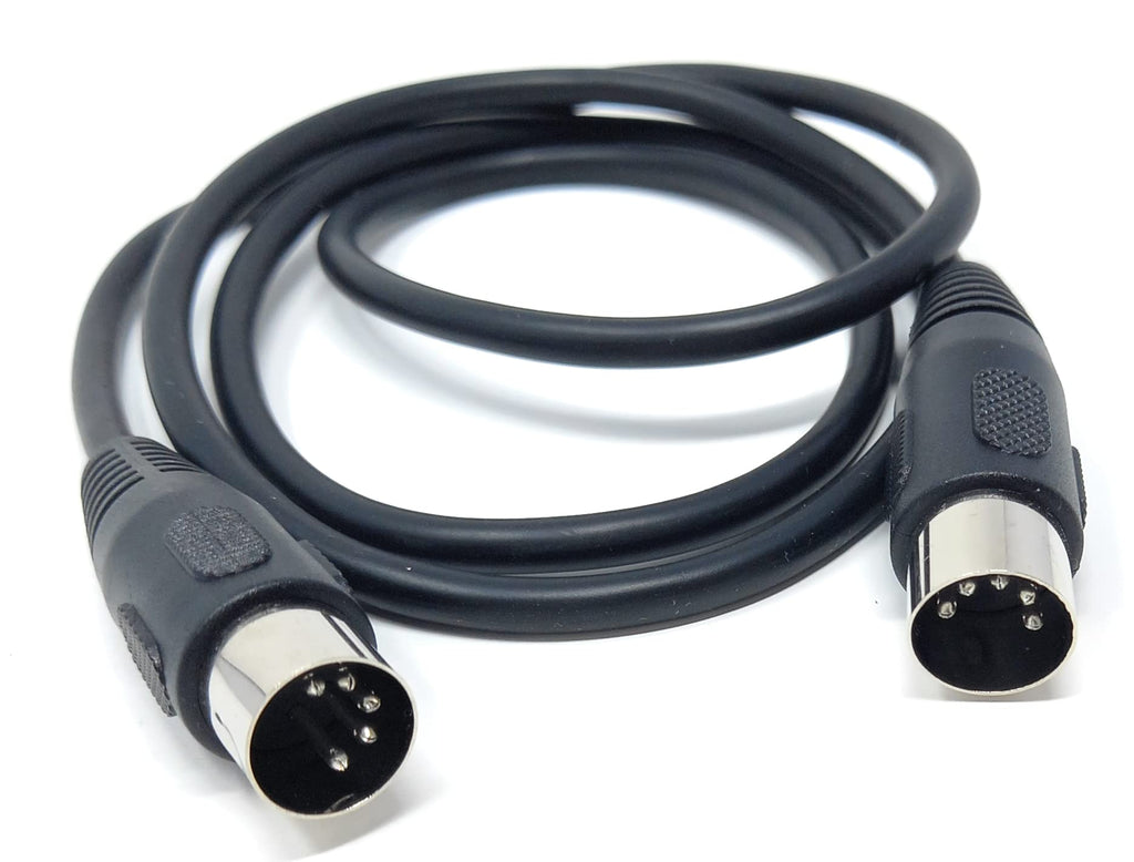 DRUT 5 Pin MIDI Male to Male DIN Plug Audio Cable for Music Instruments