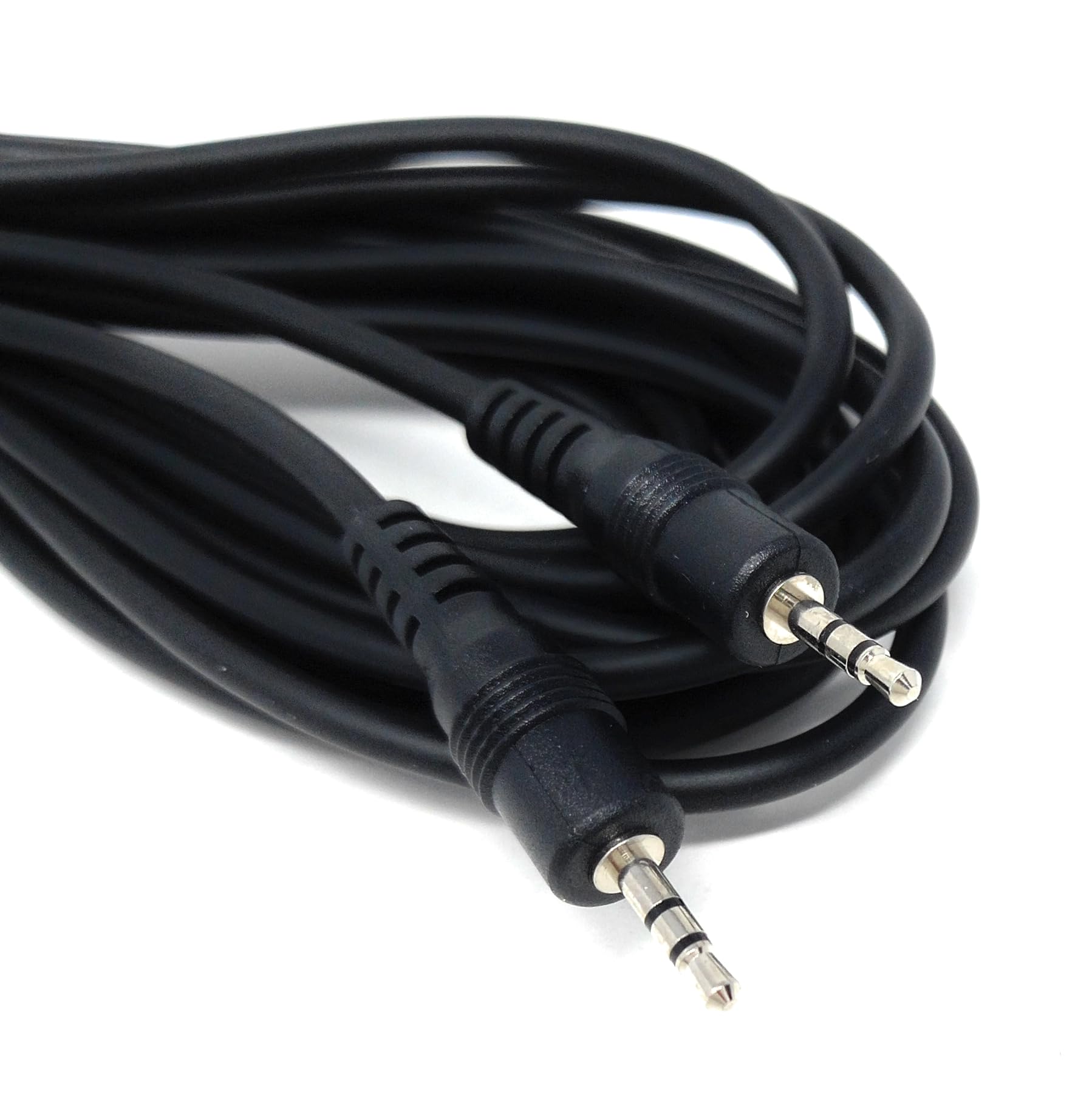 DRUT 2.5mm to 2.5mm Stereo Audio Mini Jack Plug Male to Male Cable Cord Lead, Nickel Contacts