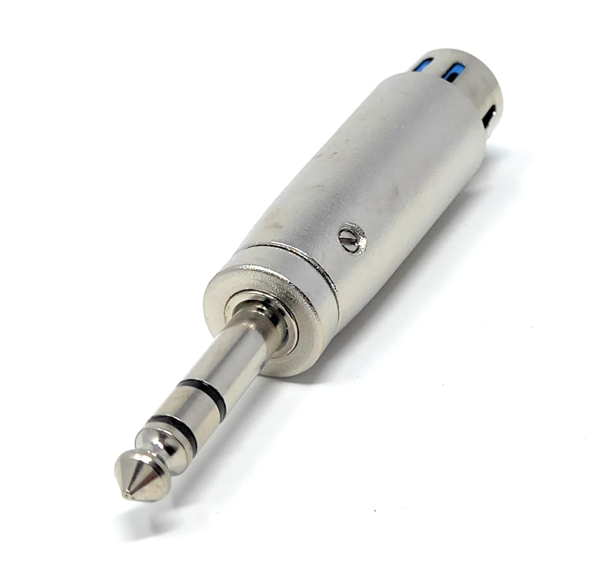 DRUT 6.35mm Stereo Jack to XLR Socket Adapter, Music Instruments, Microphone Cable Converter