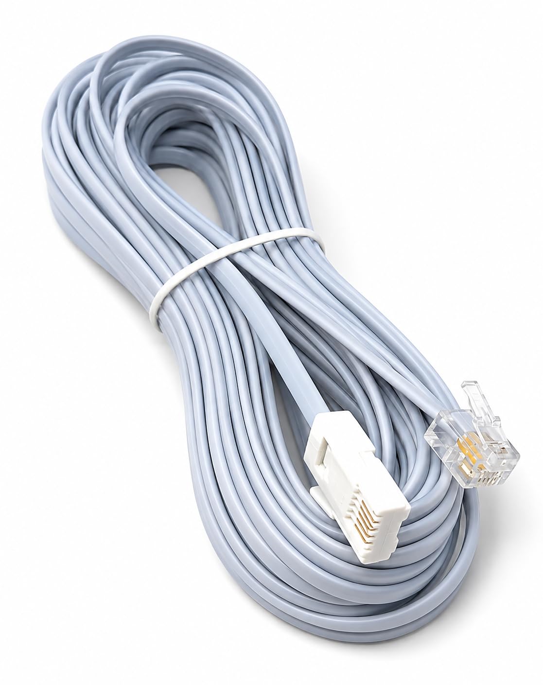 DRUT BT to RJ11 4 Wire (431A) Male to Male UK Telephone Modem Lead Cable