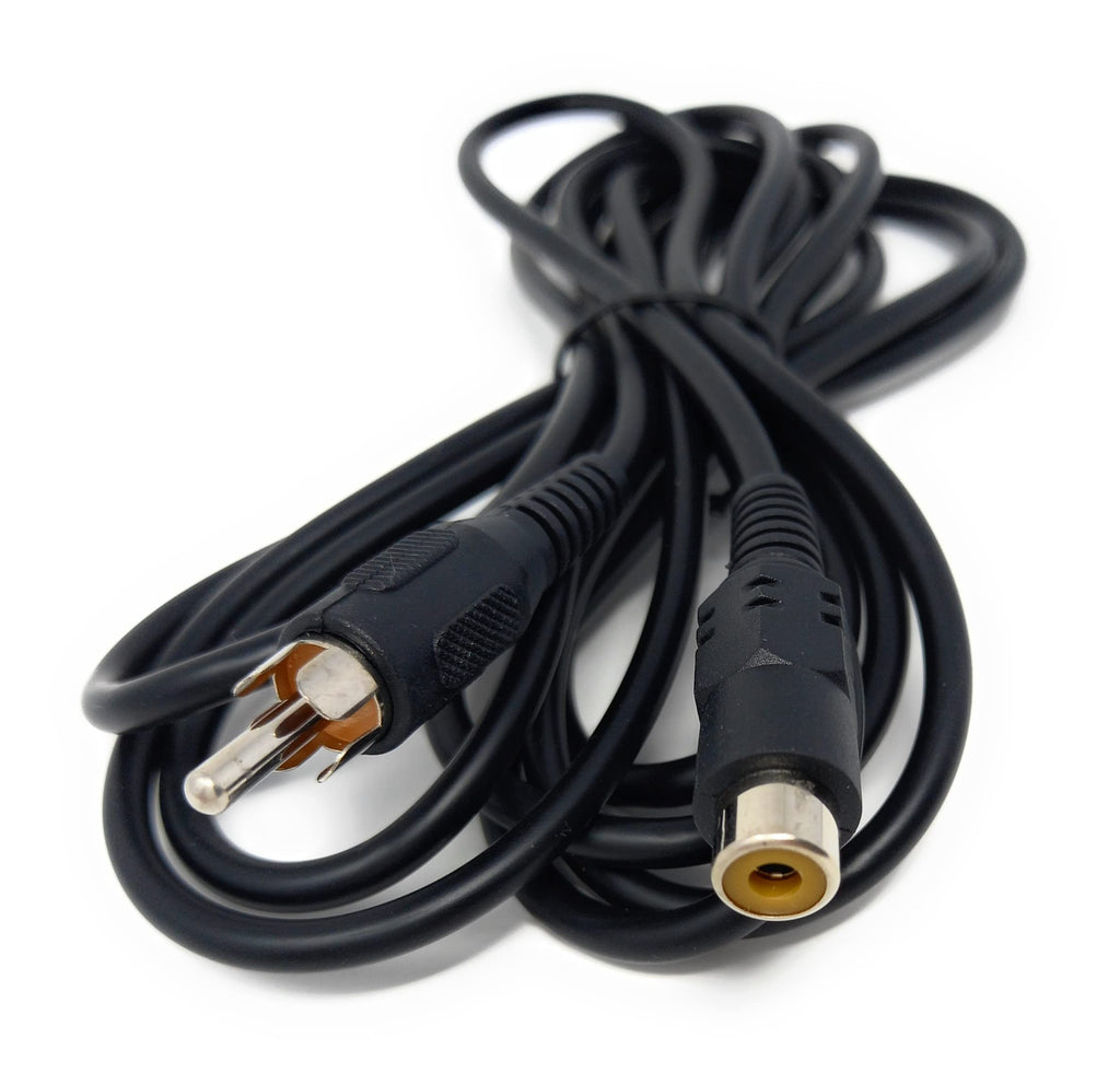 DRUT RCA to RCA Socket Mono Single Phono Extension Cable HI-FI/TV Audio Video Lead Cord