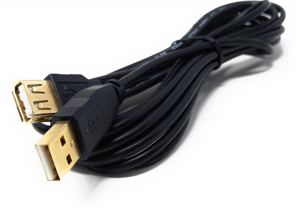 DRUT USB 2.0 Extension Lead 24AWG High Speed Cable A Plug to Socket Male to Female
