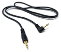 3.5mm Mono to 3.5mm Mono Jack Plug Right Angle Audio 1/8'' AUX Cord Cable Lead