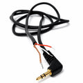 DRUT 3.5mm Stereo AUX Jack Plug to 3 Pole Solder Bare Wire