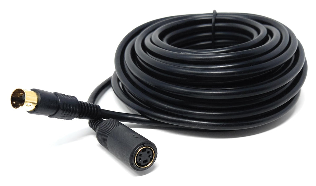 DRUT S-Video Extension Cable, 4 Pin Mini Din (Male to Female) Lead Cord