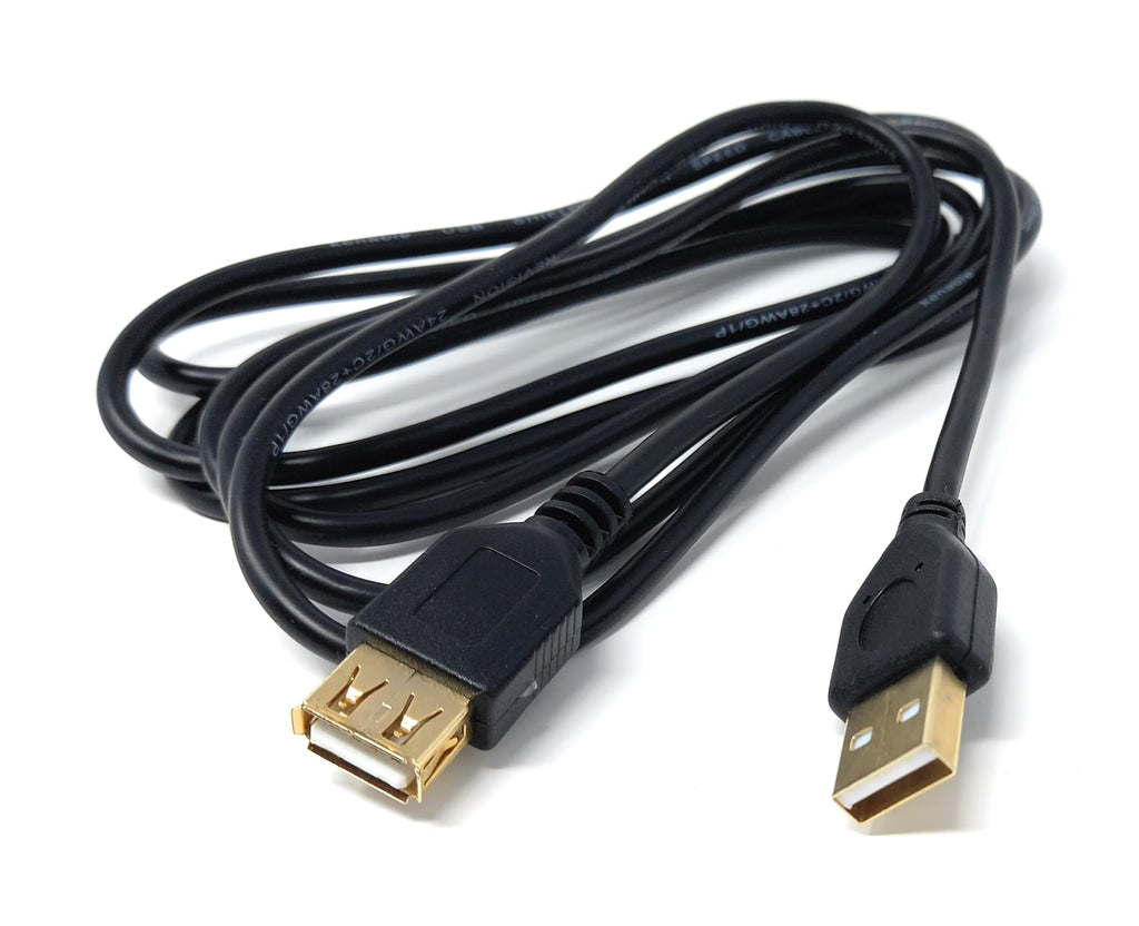 DRUT USB 2.0 Extension Lead 24AWG High Speed Cable A Plug to Socket Male to Female