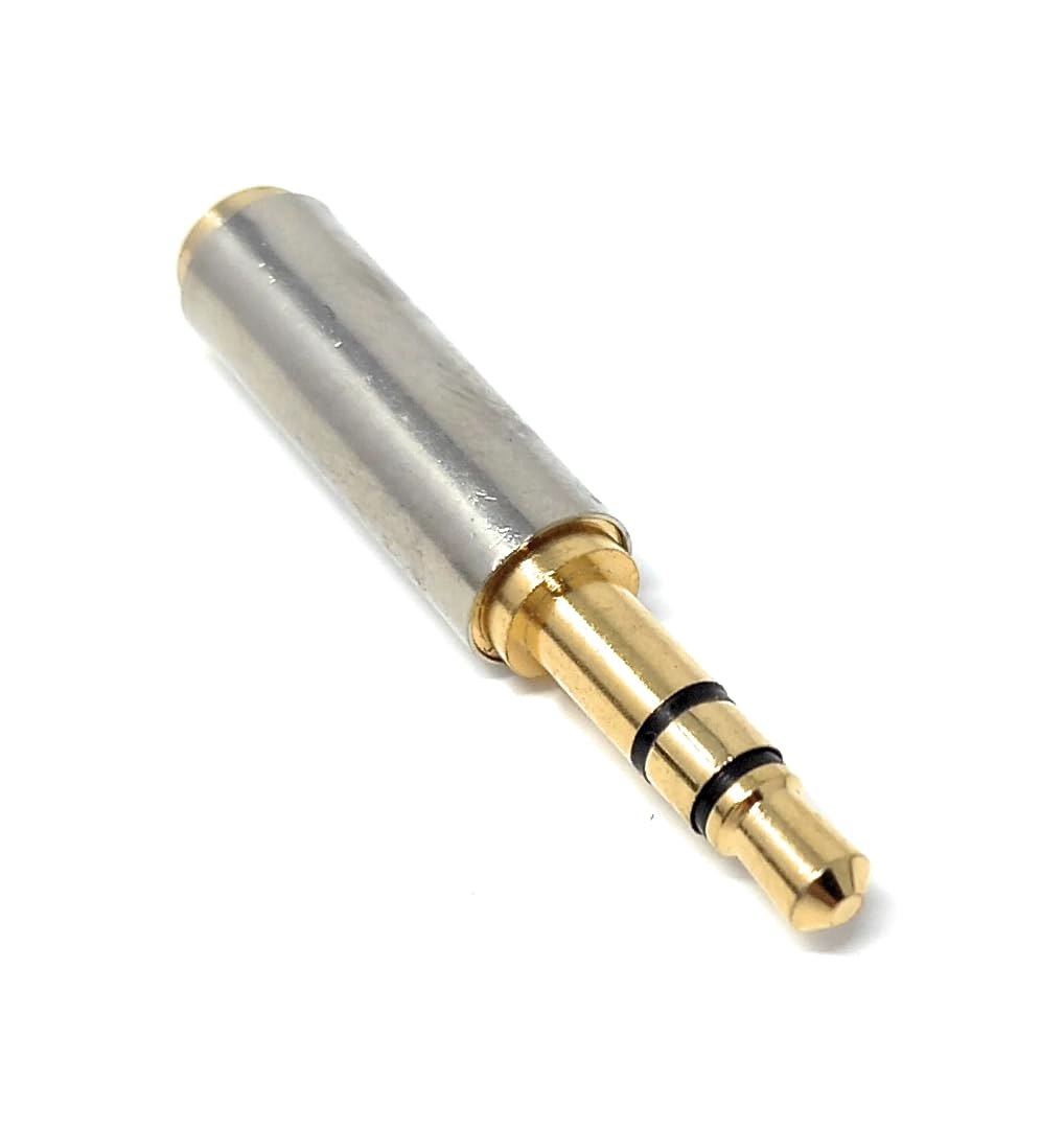 DRUT 2.5mm Stereo Socket to 3.5mm Headphone Jack Plug Audio Adapter Cable Converter