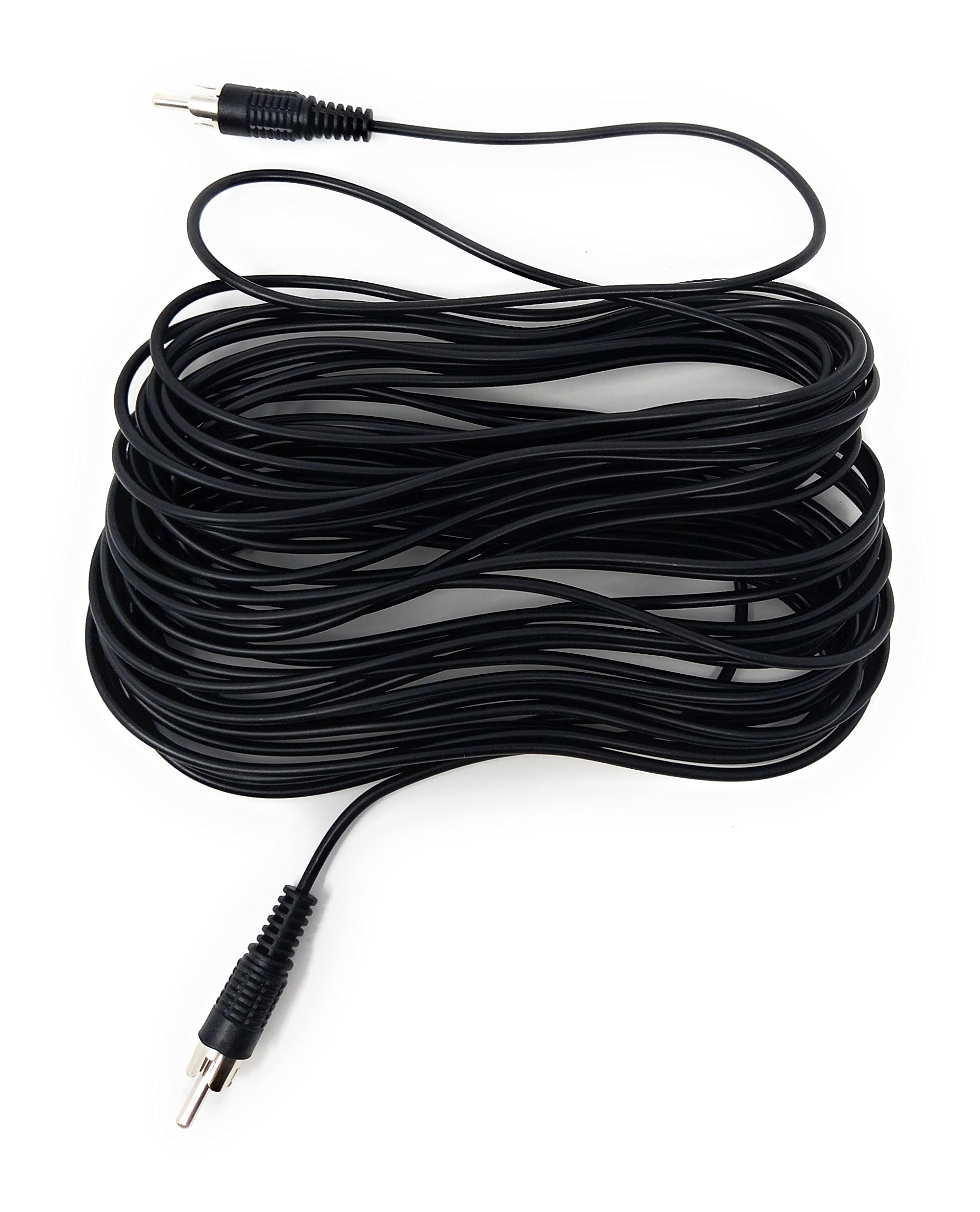 DRUT Single RCA to RCA Phono Plug to Plug Audio Cable, Speaker Male to Male Lead