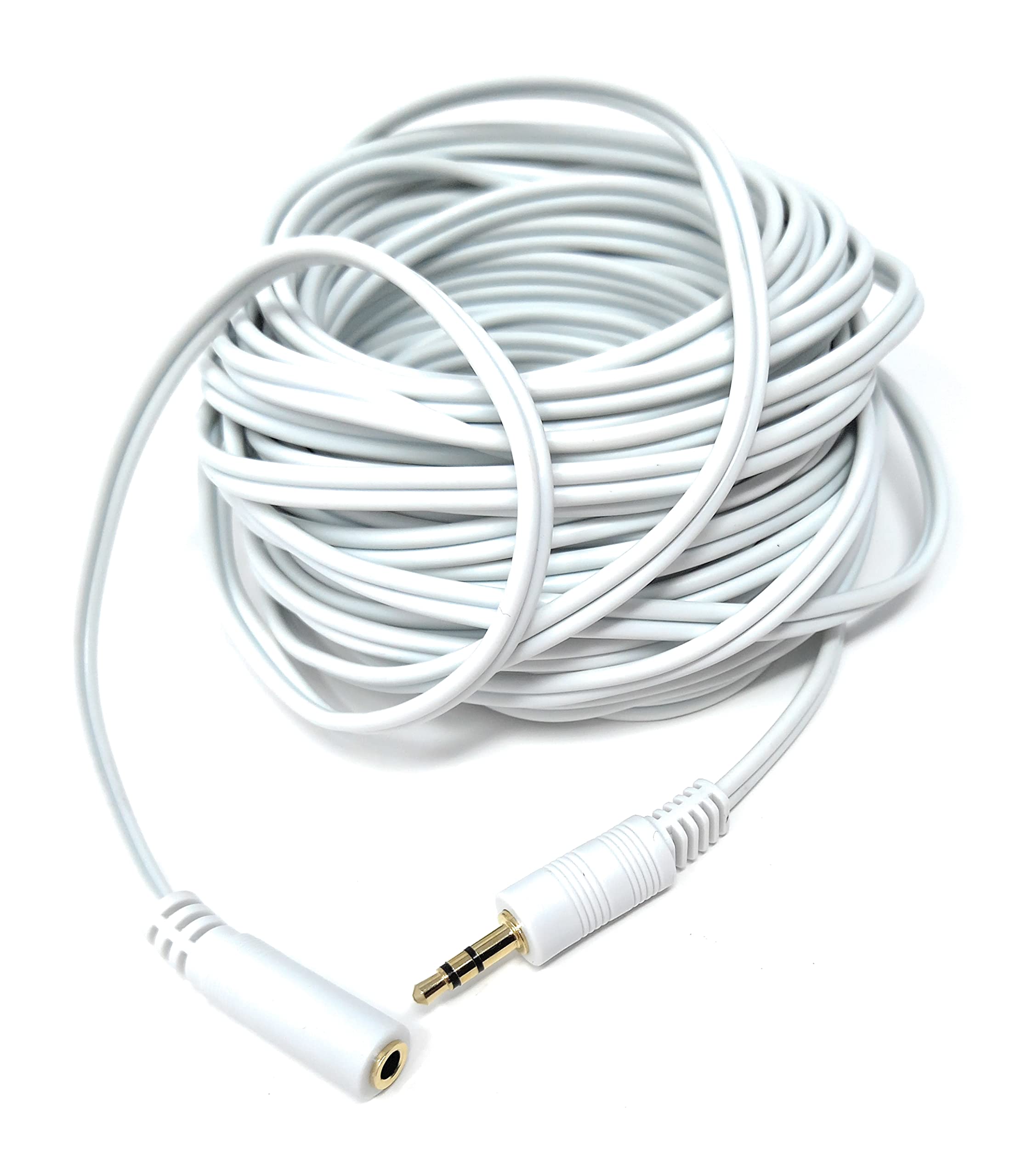 DRUT 3.5mm to 3.5mm Stereo Audio Extension Cable Lead Male to Female Gold Connectors