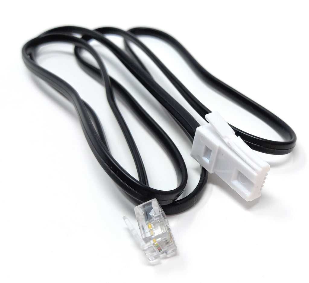 DRUT BT to RJ11 4 Wire (431A) Male to Male UK Telephone Modem Lead Cable