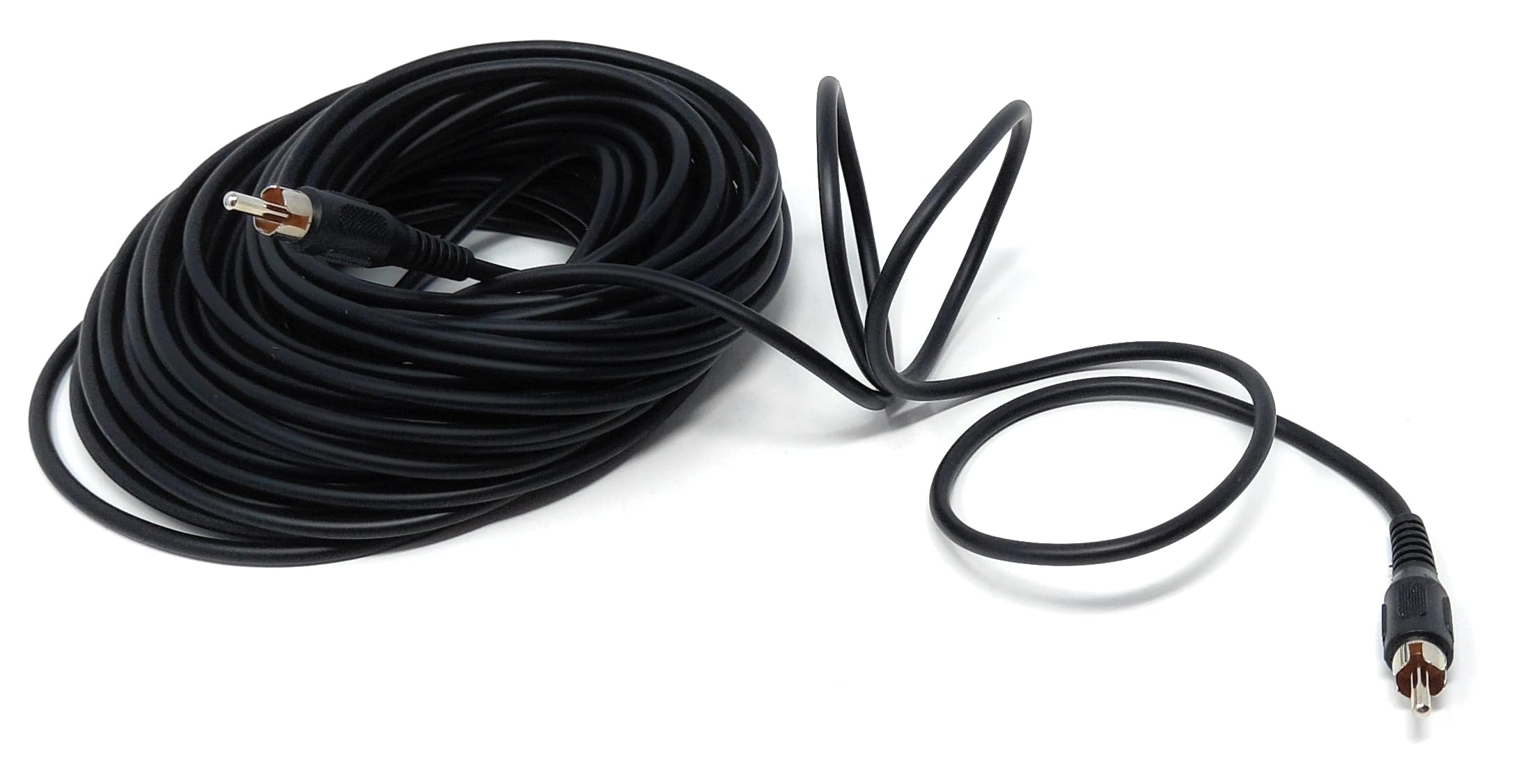 DRUT Single RCA to RCA Phono Plug to Plug Audio Cable, Speaker Male to Male Lead