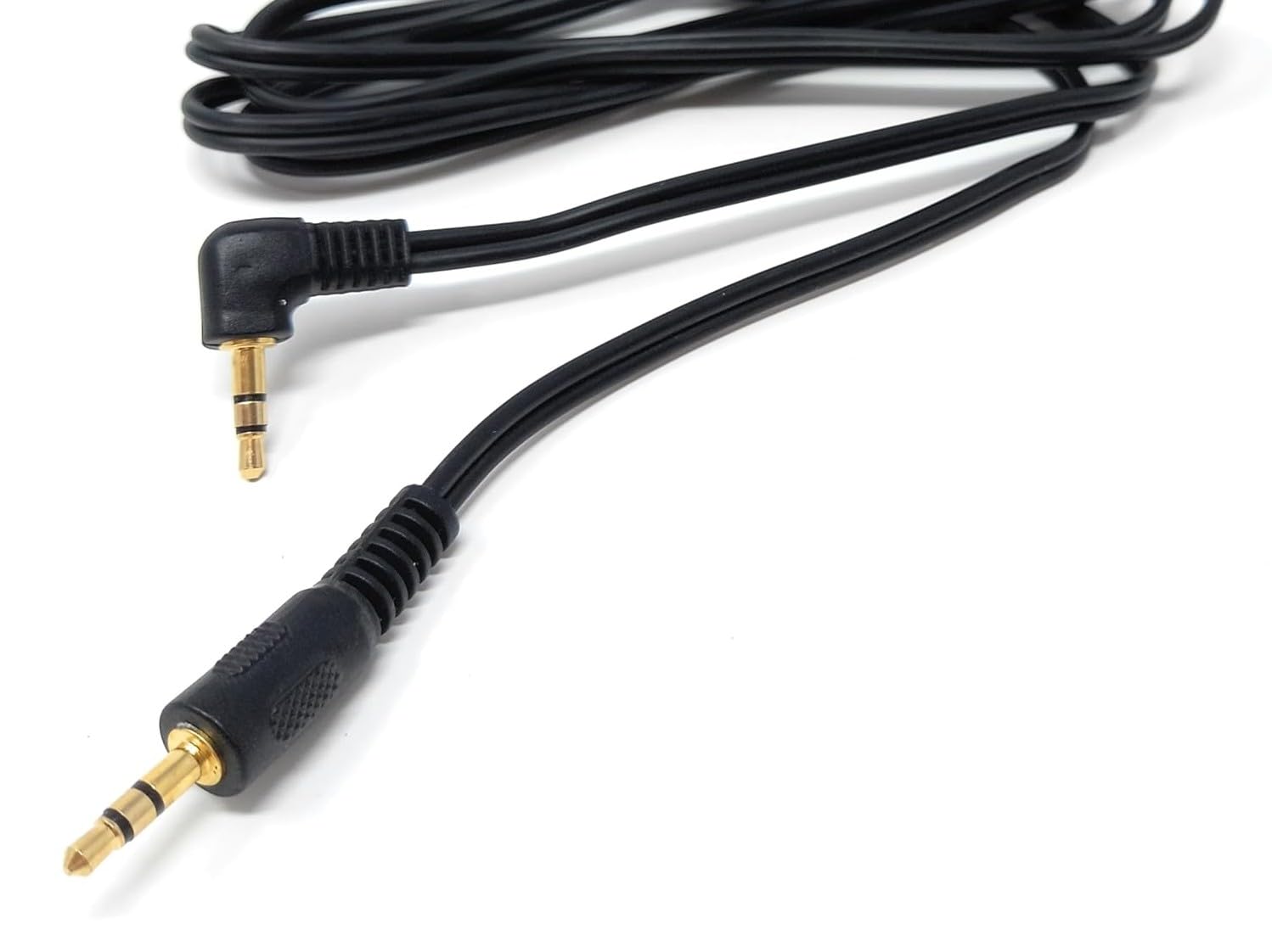 DRUT 3.5mm Right Angle Male Jack to Jack Stereo AUX Audio Lead Cable