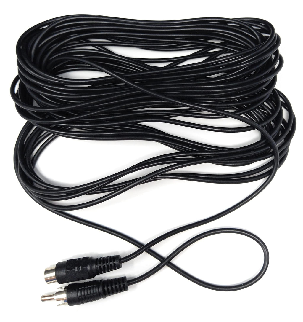 DRUT RCA to RCA Socket Mono Single Phono Extension Cable HI-FI/TV Audio Video Lead Cord