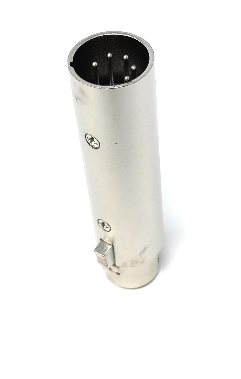 5-Pin XLR Male to 3-Pin XLR Female DMX Converter Adapter – Audio Connector for DMX Stage Lighting, Dimmer Console, Microphone