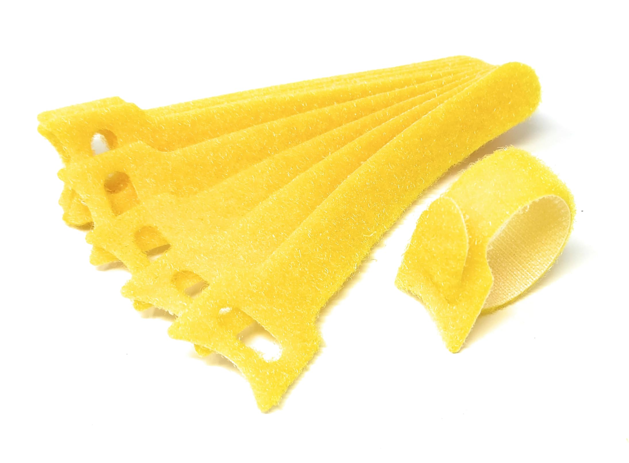 Hook & Loop Reusable Cable Ties 135mm x 12mm – 10 Pack – Adjustable Cord Organizer Straps for Wires, Cables, Home, Office & Electronics – Durable & Reusable Fastening Ties