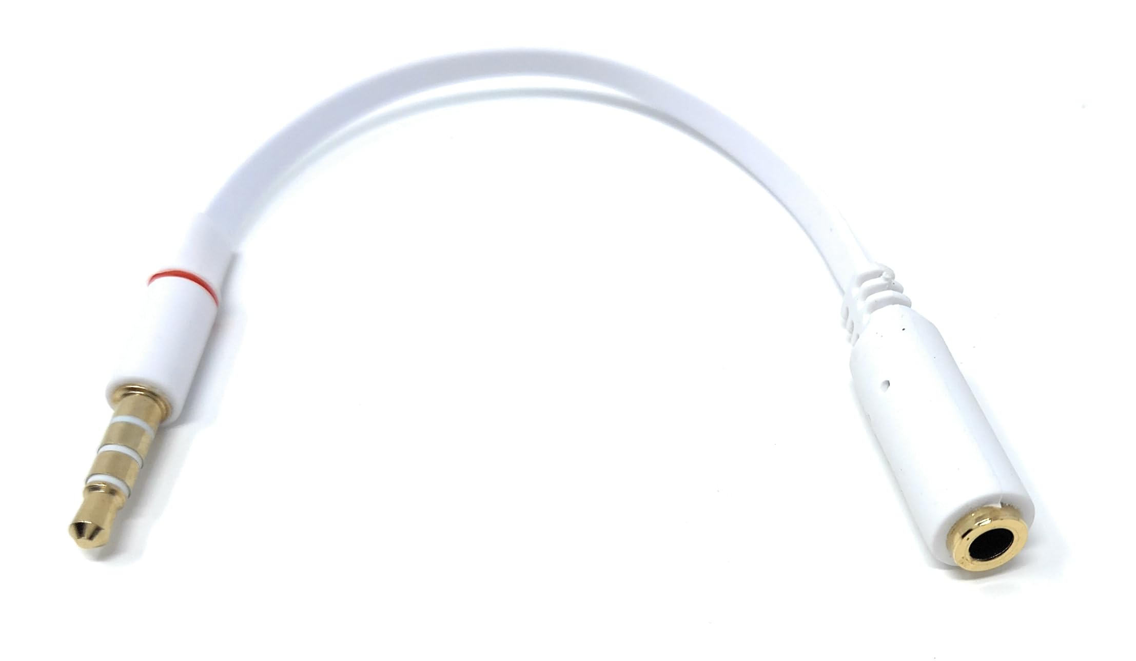DRUT 4 Pole 3.5mm Adapter Cable Lead Convert Headsets from OMTP to CTIA/AHJ
