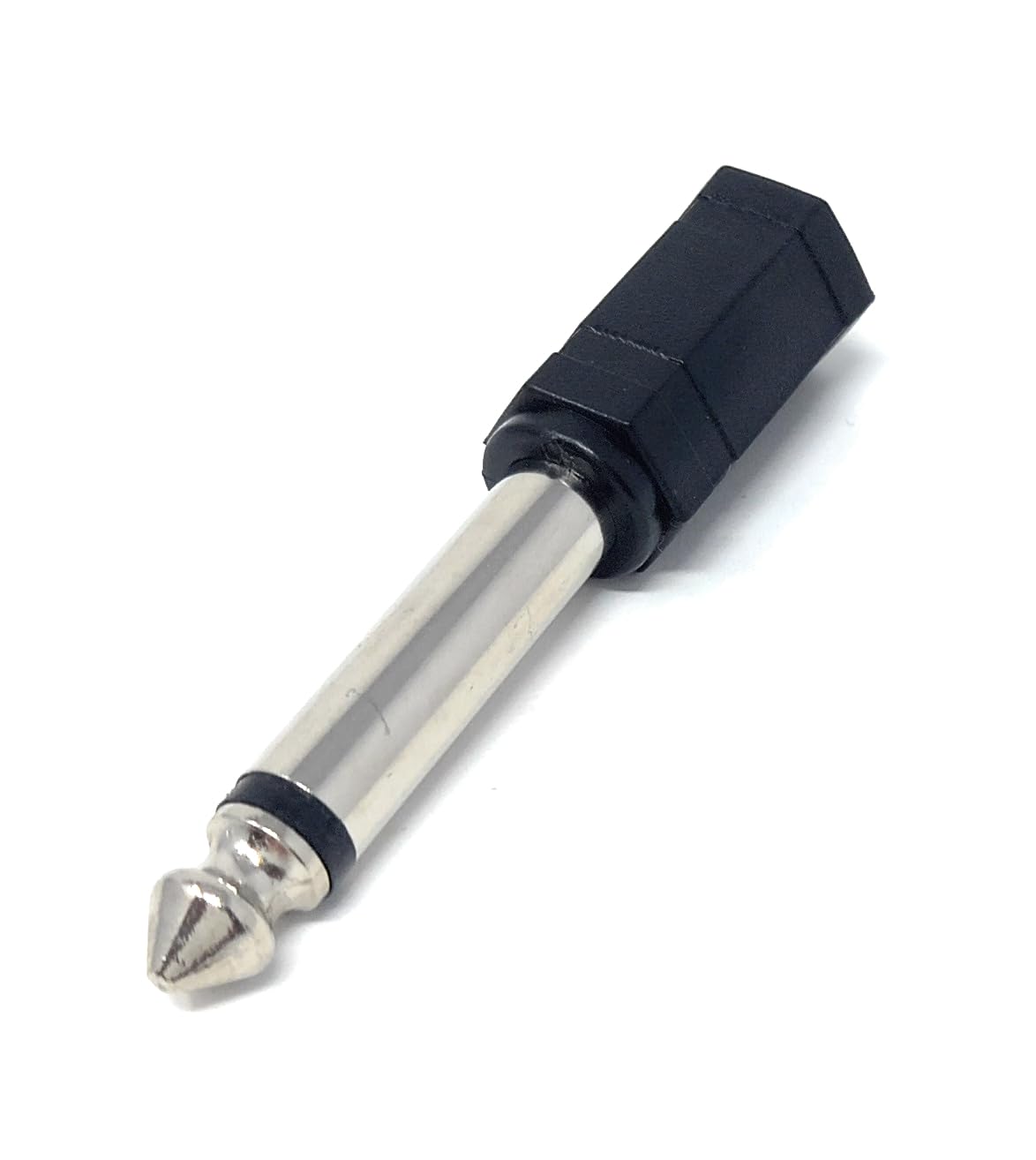 DRUT 6.35mm Mono 1/4'' Jack to 3.5mm Stereo 1/8'' Socket Audio Adapter