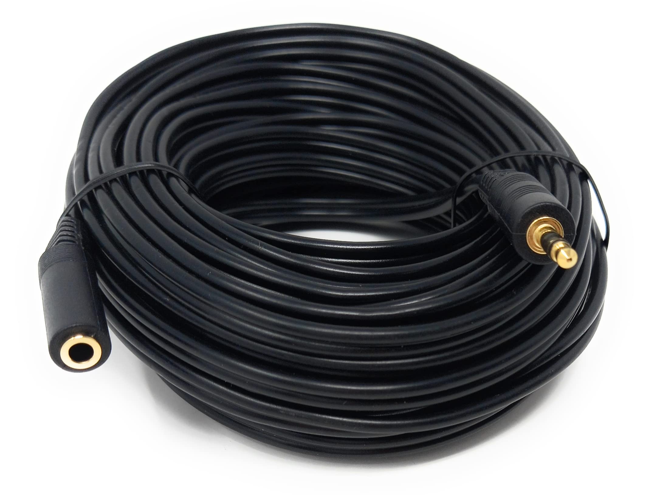 DRUT 3.5mm to 3.5mm Stereo Audio Extension Cable Lead Male to Female Gold Connectors