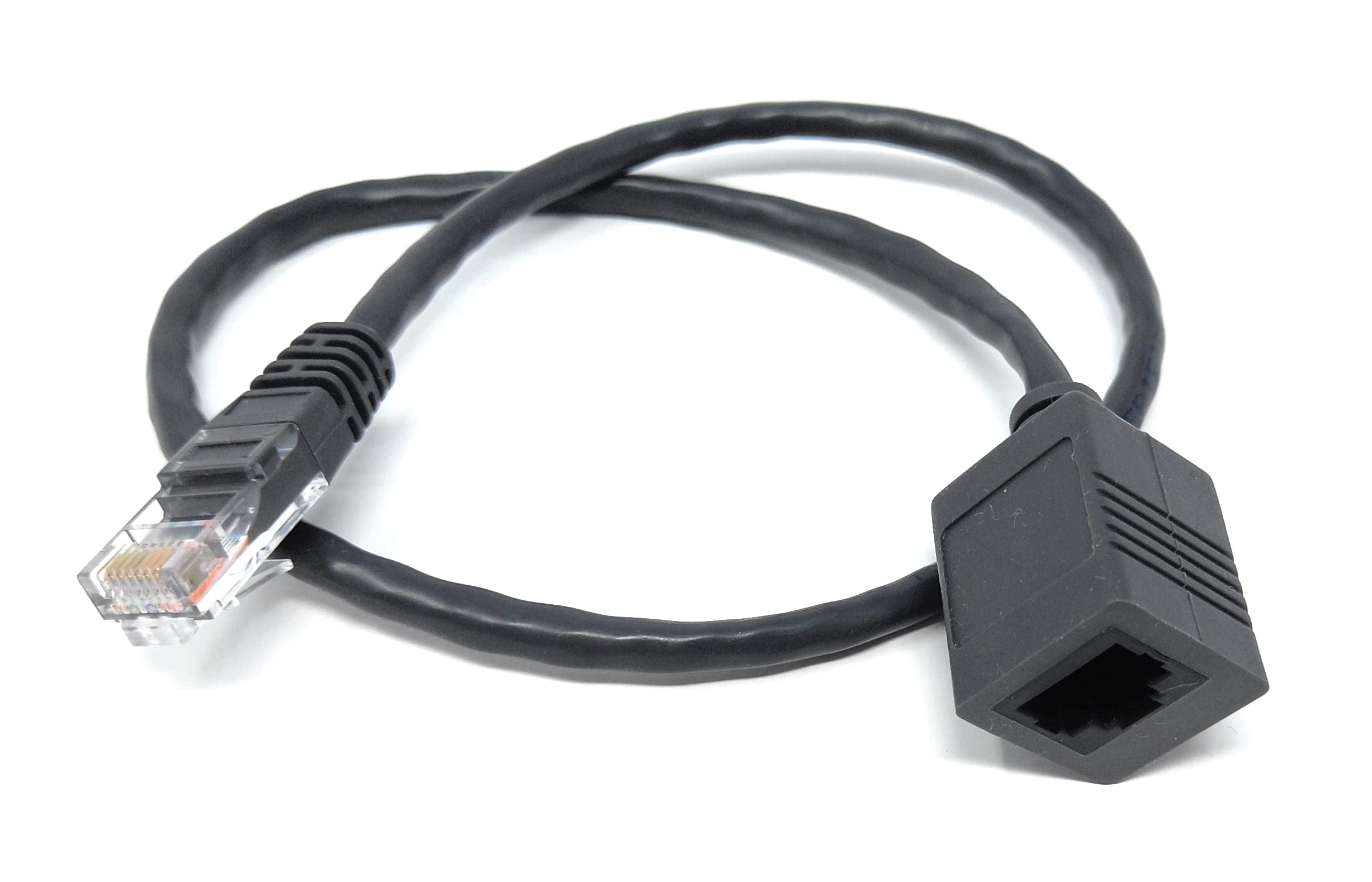 DRUT Cat5e Ethernet Extension Cable - RJ45 UTP Male to Female Network Patch Lead for Internet, LAN, and Computer Connections