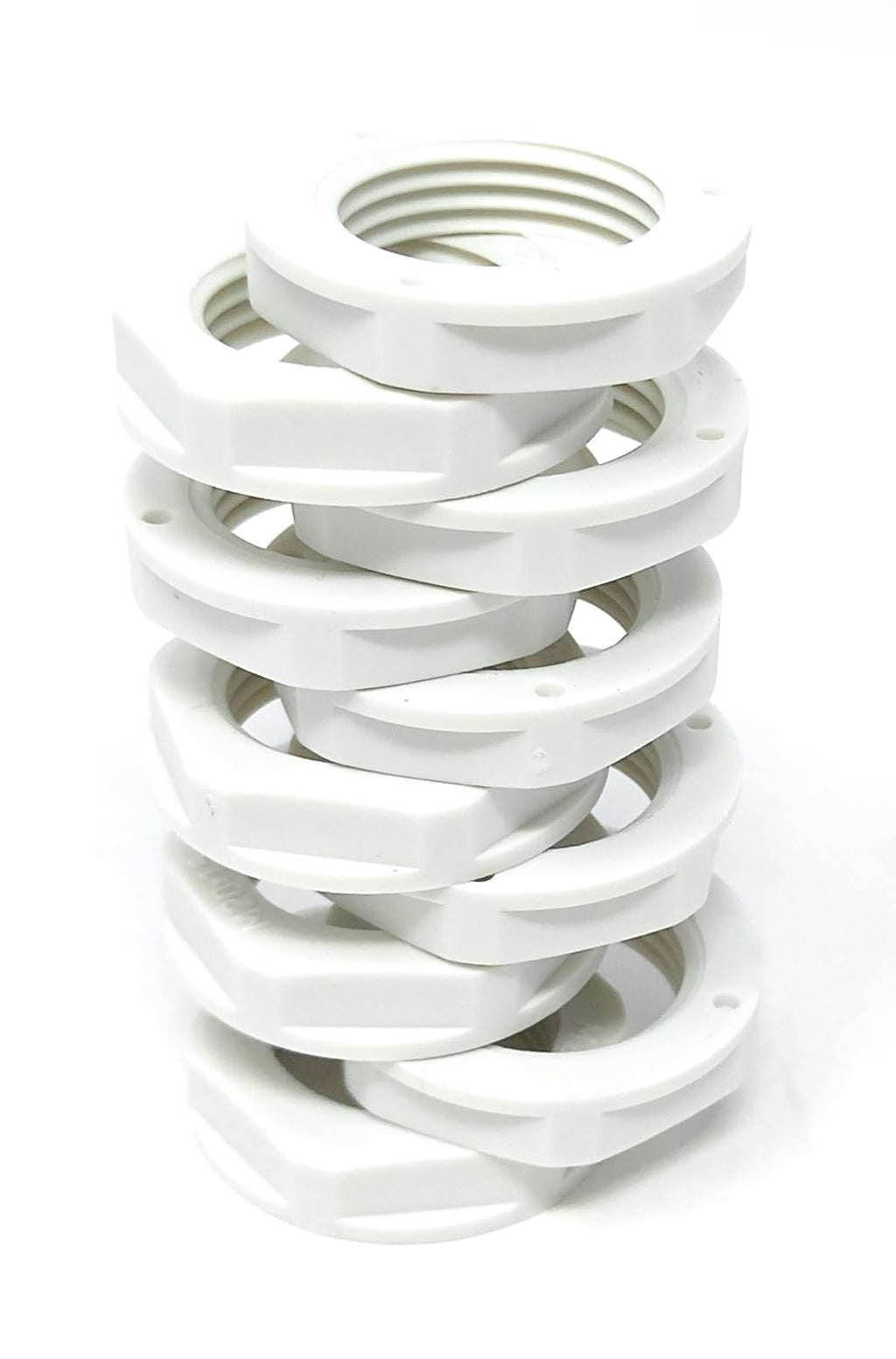 M20 20mm Nylon Locknut (Polyamide), Pack of 10 – Durable, Lightweight Fastening Solution