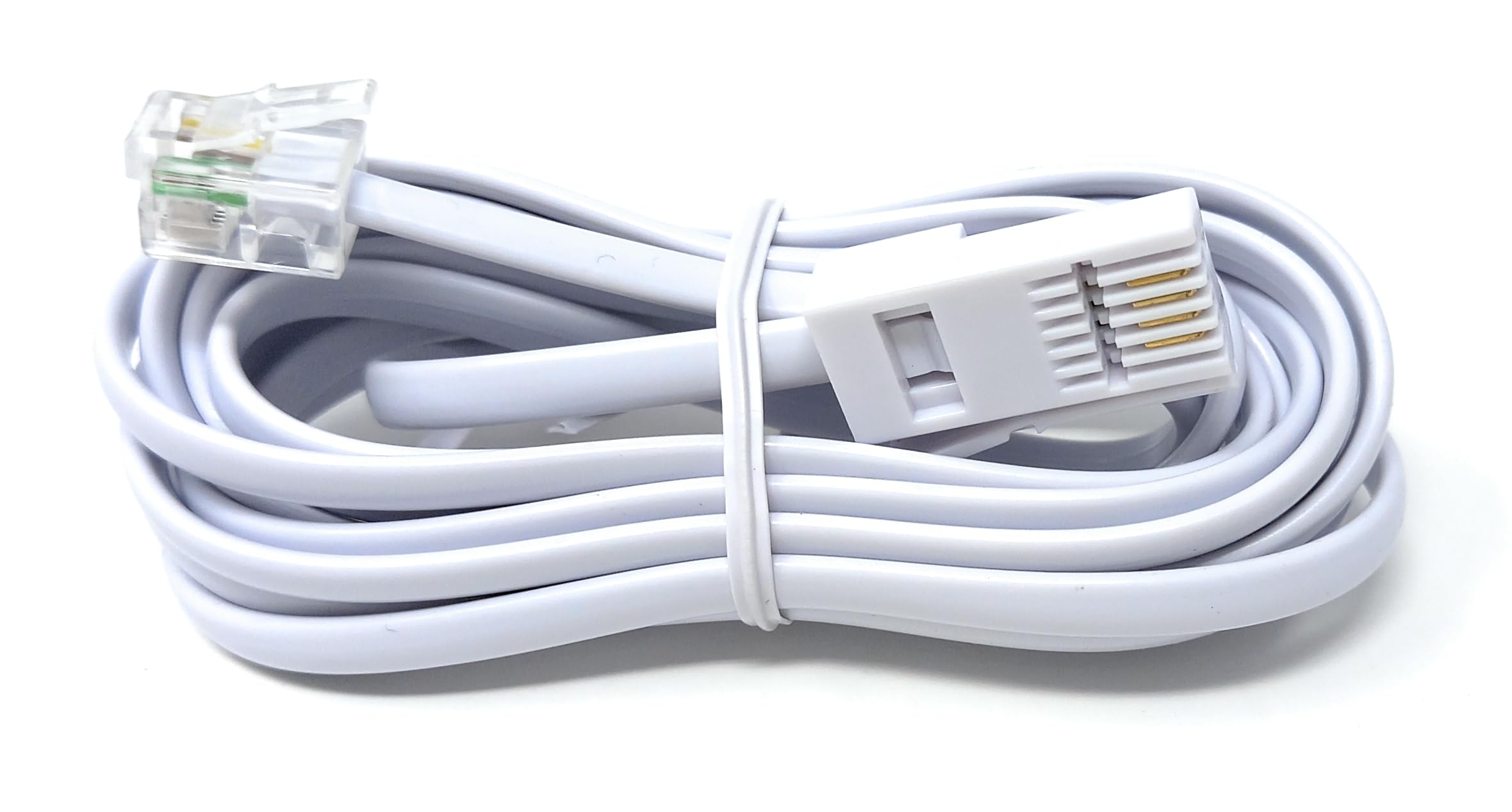 DRUT BT to RJ11 4 Wire (431A) Male to Male UK Telephone Modem Lead Cable