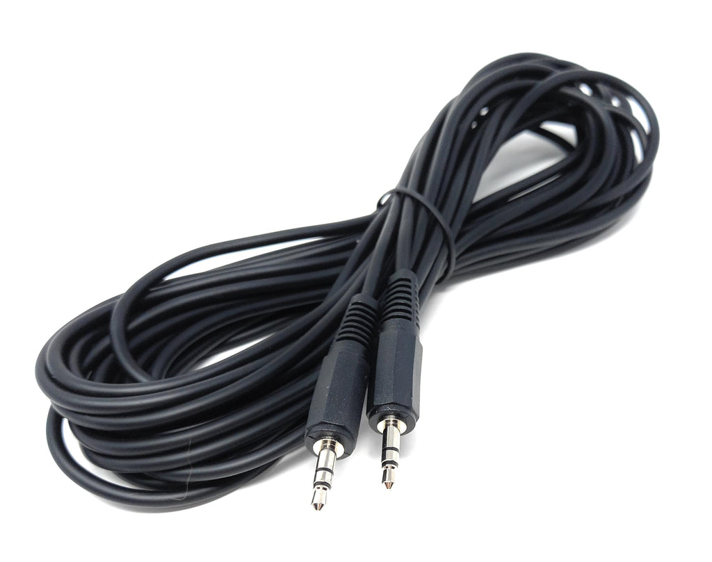 DRUT 3.5mm to 3.5mm Aux Cable Audio Lead Stereo Headphone Mini Jack Male to Male Auxiliary Cord Compatible with Car Audio, TV, PC, Tablet, Laptop, MP3, Speaker