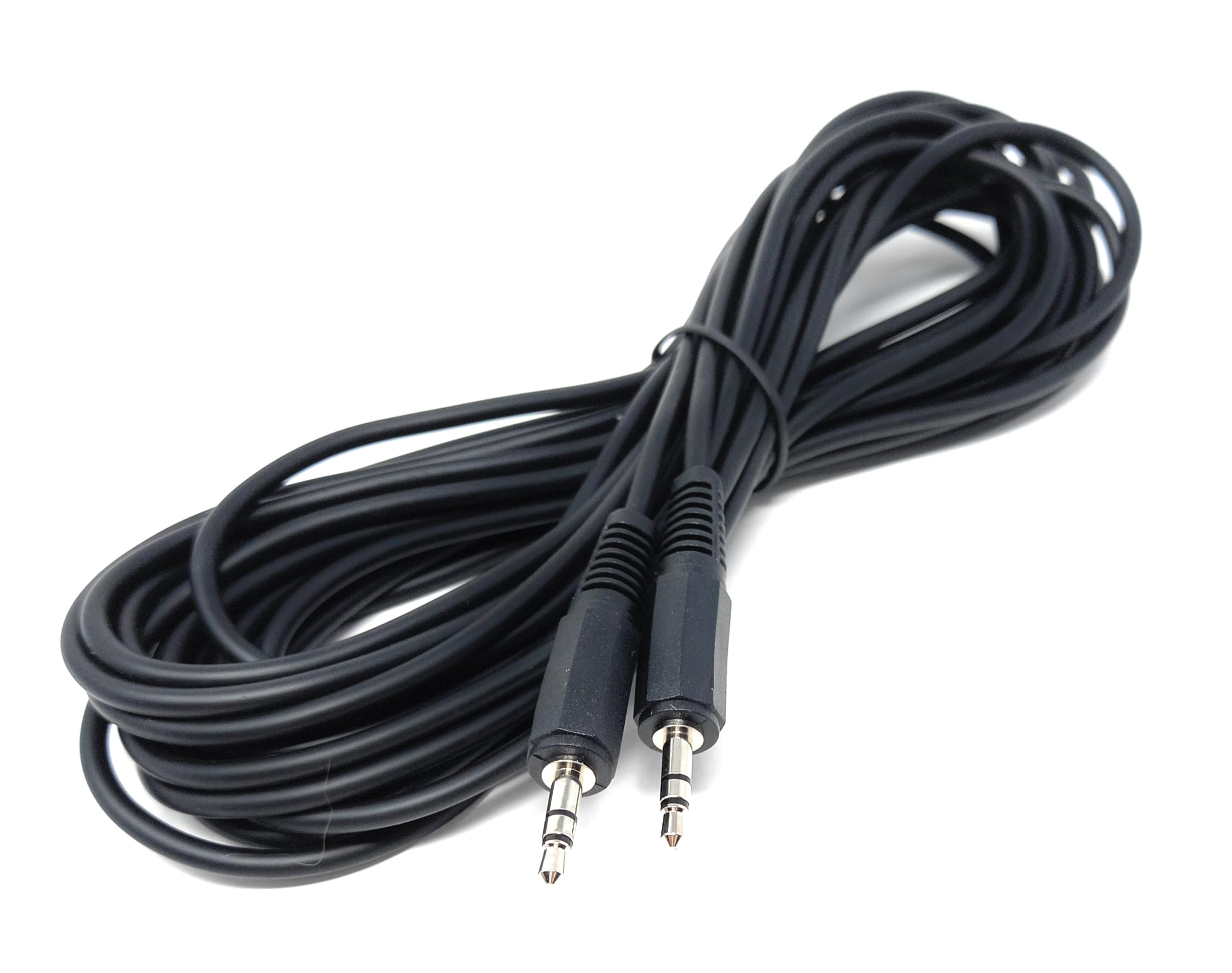 DRUT 3.5mm to 3.5mm Aux Cable Audio Lead Stereo Headphone Mini Jack Male to Male Auxiliary Cord Compatible with Car Audio, TV, PC, Tablet, Laptop, MP3, Speaker