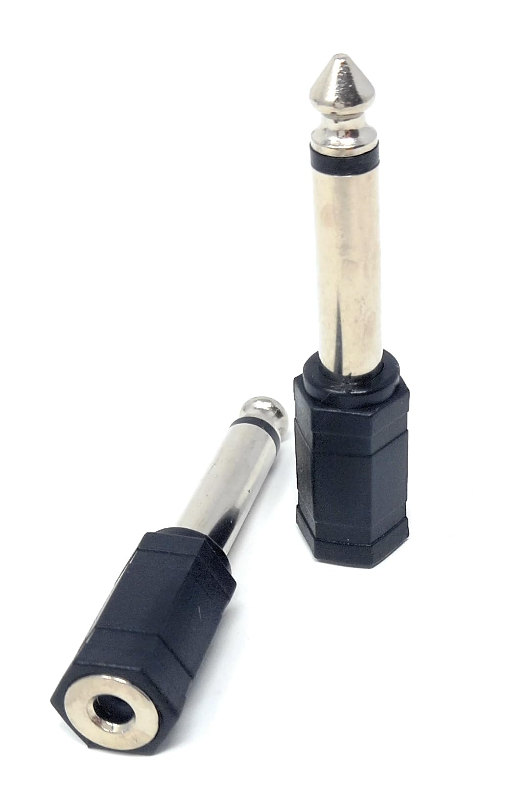 DRUT 6.35mm Mono 1/4'' Jack to 3.5mm Stereo 1/8'' Socket Audio Adapter