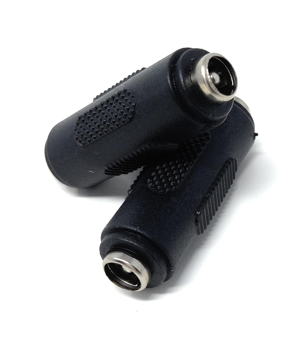 DRUT 5.5mm x 2.1mm DC Power Coupler Female to Female Gender Changer Adapter CCTV, LEDS Lights, Music Instruments Cable Adapter