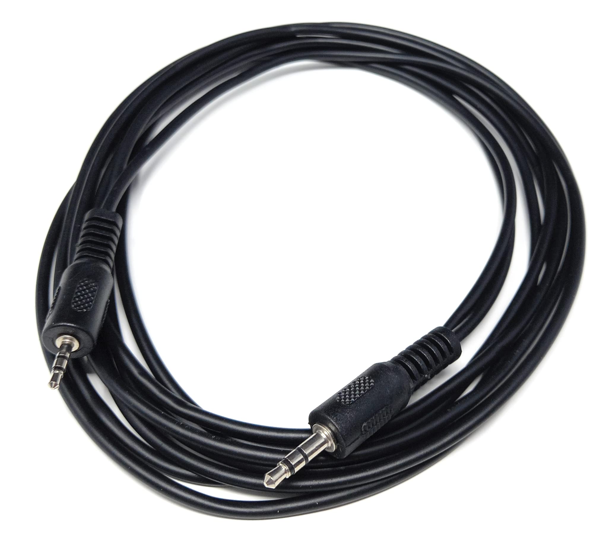 DRUT 2.5mm to 3.5mm 1/8'' Stereo Audio Jack Male to Male Cable, Auxiliary AUX Lead Cord