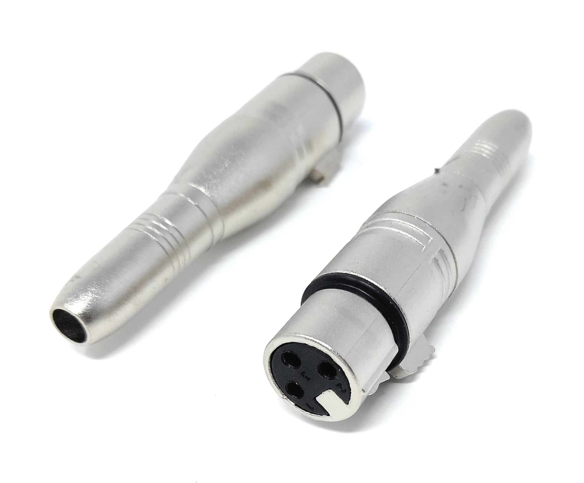 DRUT XLR Female 3pin to 6.35mm Balanced Jack Socket Adapter Cable Converter