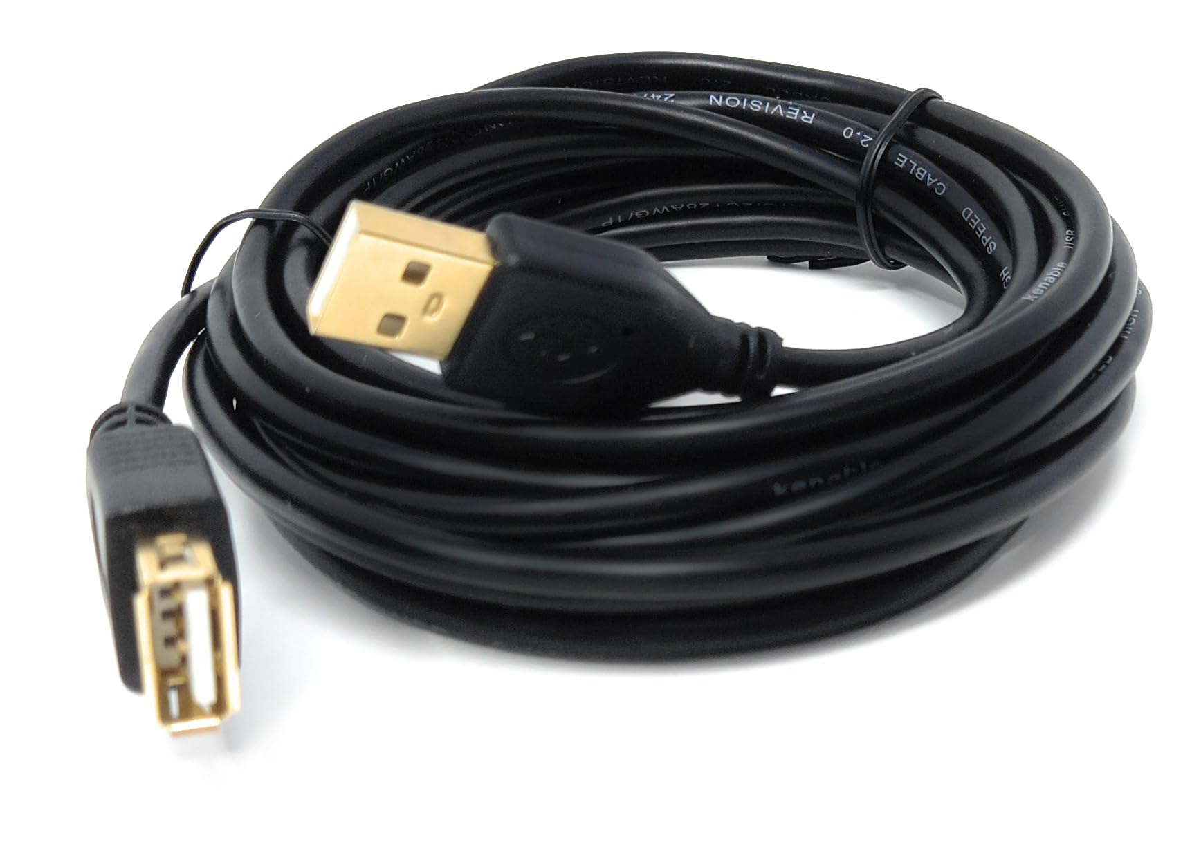 DRUT USB 2.0 Extension Lead 24AWG High Speed Cable A Plug to Socket Male to Female